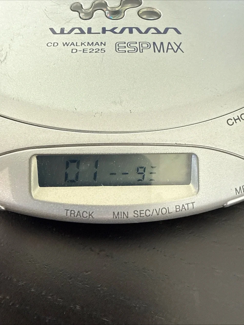 Vintage Sony Walkman ESP Max Portable CD Player D-E225 W/power Cord & Headphones